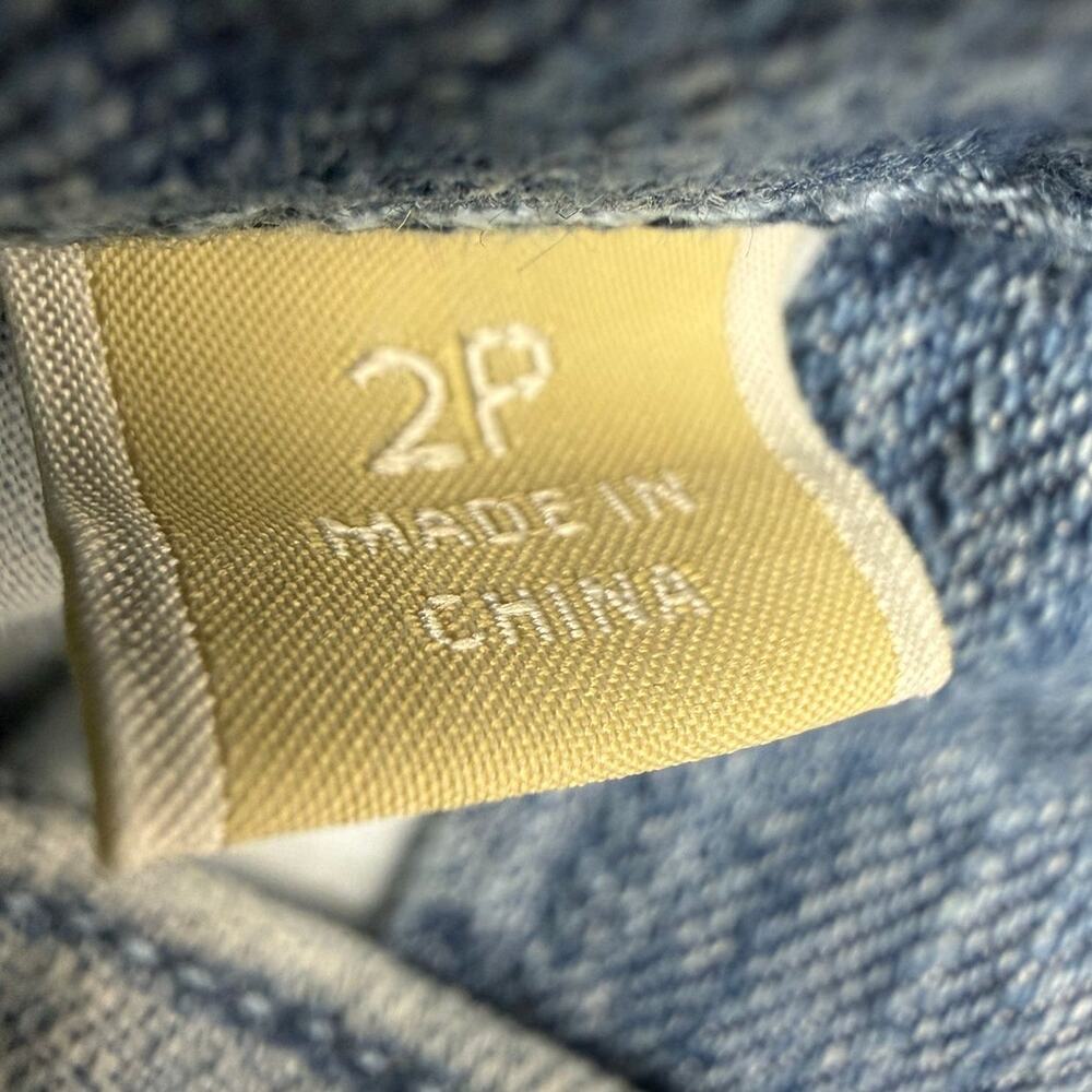 Michael Kors Women’s 2P Light Wash Button Front Jeans - Picture 7 of 7